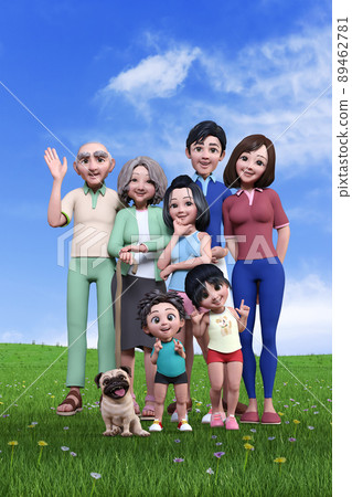 與全家幸福的紀念照 89462781