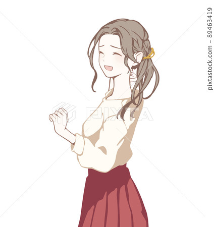 確認外表的女性（梅羅梅羅 / 推動活動 / 微笑） 89463419