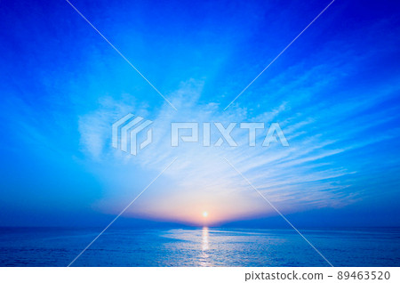 Early May sunrise, Hitachi City, Ibaraki Prefecture 89463520