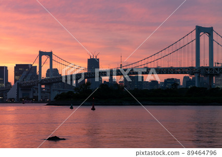 從台場的彩虹橋 89464796