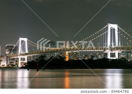 Rainbow Bridge from Odaiba 89464798
