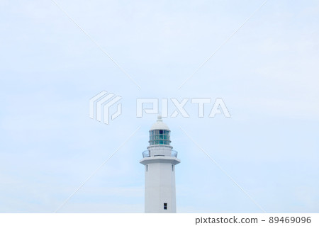 Light blue sky and Nojimasaki Lighthouse Light blue sky and Nojimasaki Lighthouse 89469096