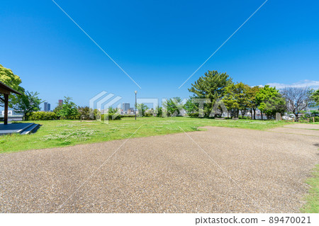 《Fukuoka Prefecture》 Fresh green Najima Castle Ruins Park, Higashi-ku, Fukuoka City 《Fukuoka Prefecture》 Fresh green Najima Castle Ruins Park, Higashi-ku, Fukuoka City 89470021