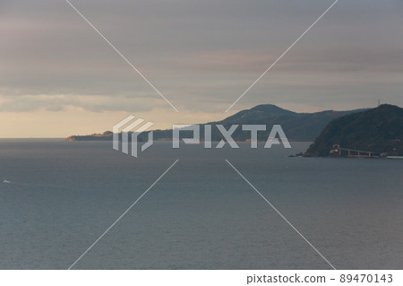 Looking out from the hotel in Atami 89470143