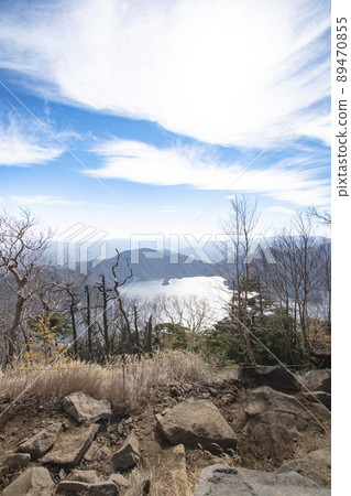 Scenery around Mt. Nantai seen while climbing 89470855