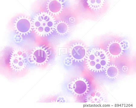 齒輪無縫背景 89471204