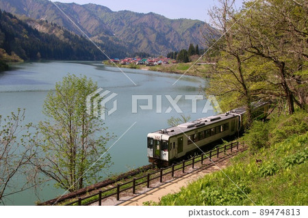 Tadami Line, Tadami District (Mishima Town, Fukushima Prefecture) 89474813