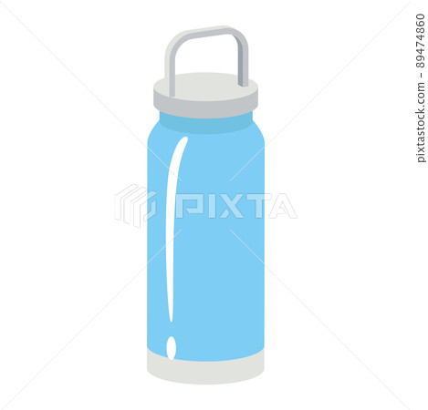 Light blue water bottle 89474860