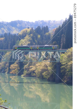 只見線2號只見川大橋(福島縣三島町) 只見線2號只見川大橋(福島縣三島町) 89475279