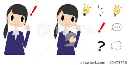 想出一個好主意的上班族 89475756