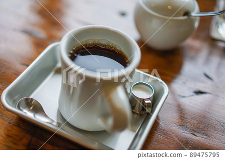 Coffee brewed Coffee brewed 89475795