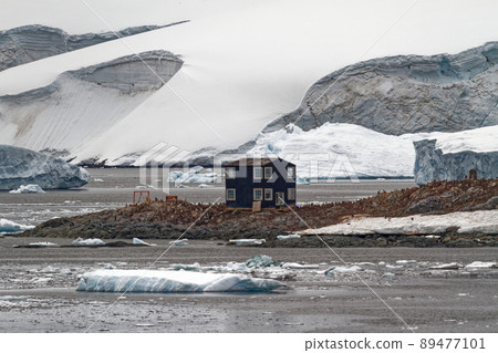Chilean Antarctic base Gonzales Videla - Waterboat Point - Antarctic Peninsula Chilean Antarctic base Gonzales Videla - Waterboat Point - Antarctic Peninsula 89477101