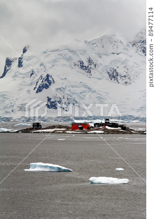 Chilean Antarctic base Gonzales Videla - Waterboat Point - Antarctic Peninsula Chilean Antarctic base Gonzales Videla - Waterboat Point - Antarctic Peninsula 89477114