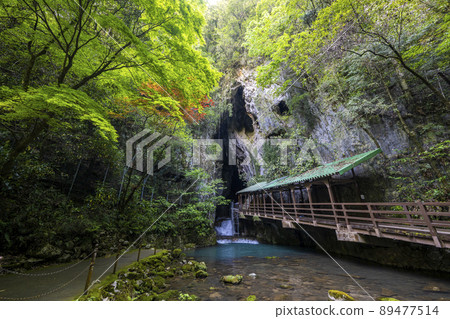 Entrance of Akiyoshido, Yamaguchi Prefecture Entrance of Akiyoshido, Yamaguchi Prefecture 89477514