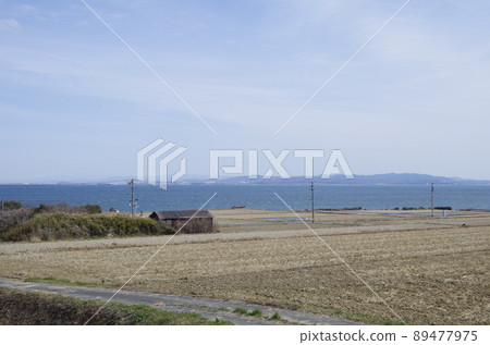 Scenery of Mihama Town, Aichi Prefecture 89477975