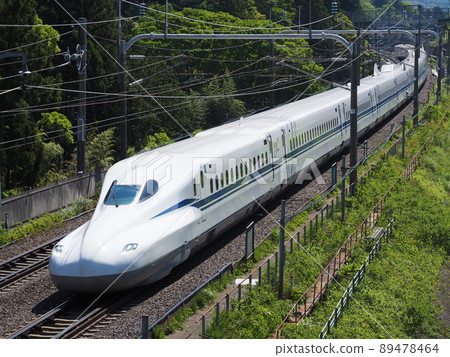 Shinkansen N700S J27 formation at Sekigahara 89478464