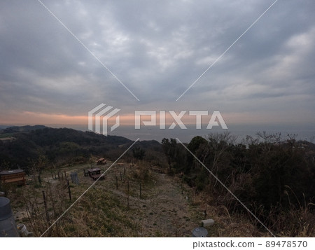 Early morning view of Sakura Park, Minamichita Town, Aichi Prefecture 89478570