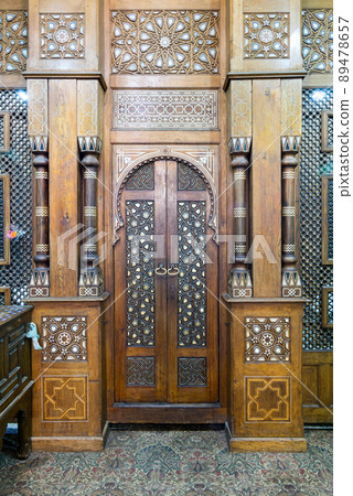 Door of the Shrine of Sheikh Ali Abu El-Shebak, Al-Refai Mosque 89478657