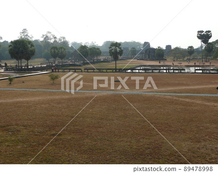 Angkor Wat Ruins North Holy Pond Angkor Wat Ruins North Holy Pond 89478998