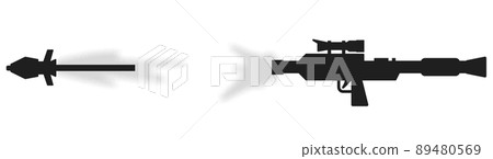 Bazooka with high destructive power with Army weapons 89480569
