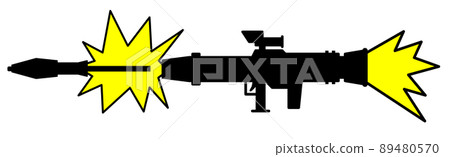 Bazooka with high destructive power with Army weapons 89480570