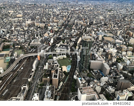 View from Abeno Harukas, Osaka View from Abeno Harukas, Osaka 89481062