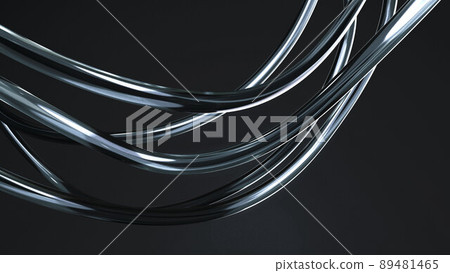 銀色和黑色抽象縮略圖材料 銀色和黑色抽象縮略圖材料 89481465