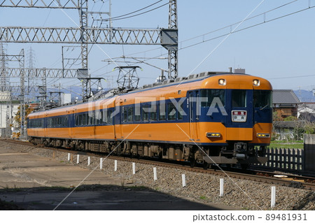 Kintetsu 12200 series NS34 formation Kyoto match taken on March 30, 2018 89481931
