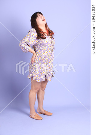 Chubby Asian Woman 89482034
