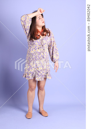 Chubby Asian Woman 89482042