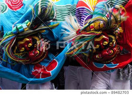 Imabari's traditional performing art "Mai Shishi" 89482703