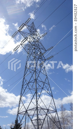 Power transmission tower 89482827