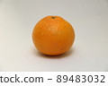 Amanatsu placed on a white background 89483032
