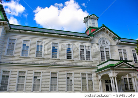 北海道,北海道大學,古河紀念館,美麗的文藝復興風格的外觀,遊客的熱門拍攝地點,札幌市 北海道,北海道大學,古河紀念館,美麗的文藝復興風格的外觀,遊客的熱門拍攝地點,札幌市 89483149