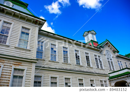 北海道,北海道大學,古河紀念館,美麗的文藝復興風格的外觀,遊客的熱門拍攝地點,札幌市 北海道,北海道大學,古河紀念館,美麗的文藝復興風格的外觀,遊客的熱門拍攝地點,札幌市 89483152