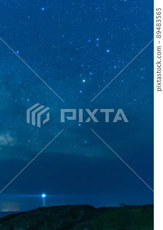 Scorpio shining on the lighthouse Scorpio shining on the lighthouse 89483565