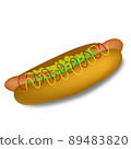 hot dog  89483820