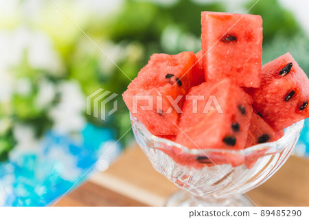 Cut fruit watermelon Cut fruit watermelon 89485290
