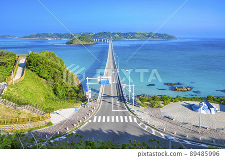 山口縣下關市Kakushima橋 89485996