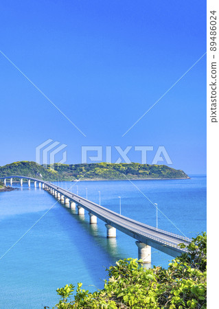Yamaguchi Prefecture Shimonoseki City Kakushima Bridge 89486024