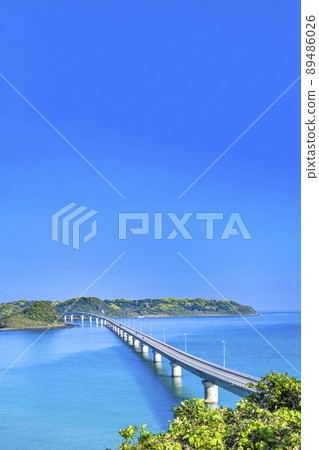 Yamaguchi Prefecture Shimonoseki City Kakushima Bridge Yamaguchi Prefecture Shimonoseki City Kakushima Bridge 89486026