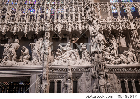 Cathedral of Our Lady of Chartres , France, interiors Cathedral of Our Lady of Chartres , France, interiors 89486687