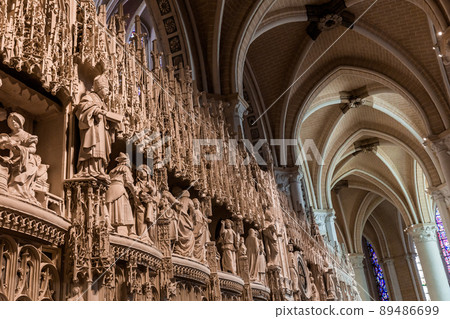 Cathedral of Our Lady of Chartres , France, interiors Cathedral of Our Lady of Chartres , France, interiors 89486699