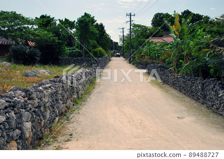 In Taketomi Island village In Taketomi Island village 89488727