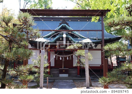 久留米市由美頭神社的本社 89489745