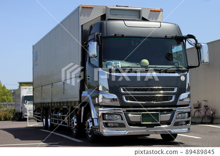 Logistics truck image Logistics truck image 89489845