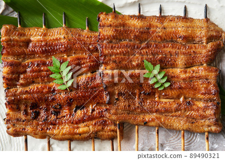 Domestic eel kabayaki Domestic eel kabayaki 89490321