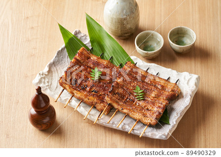 Domestic eel kabayaki Domestic eel kabayaki 89490329
