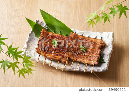 Domestic eel kabayaki 89490331