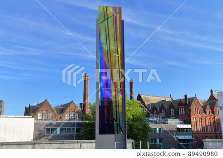 大都會大教堂彩色玻璃，英國利物浦普萊森特山現代建築 89490980